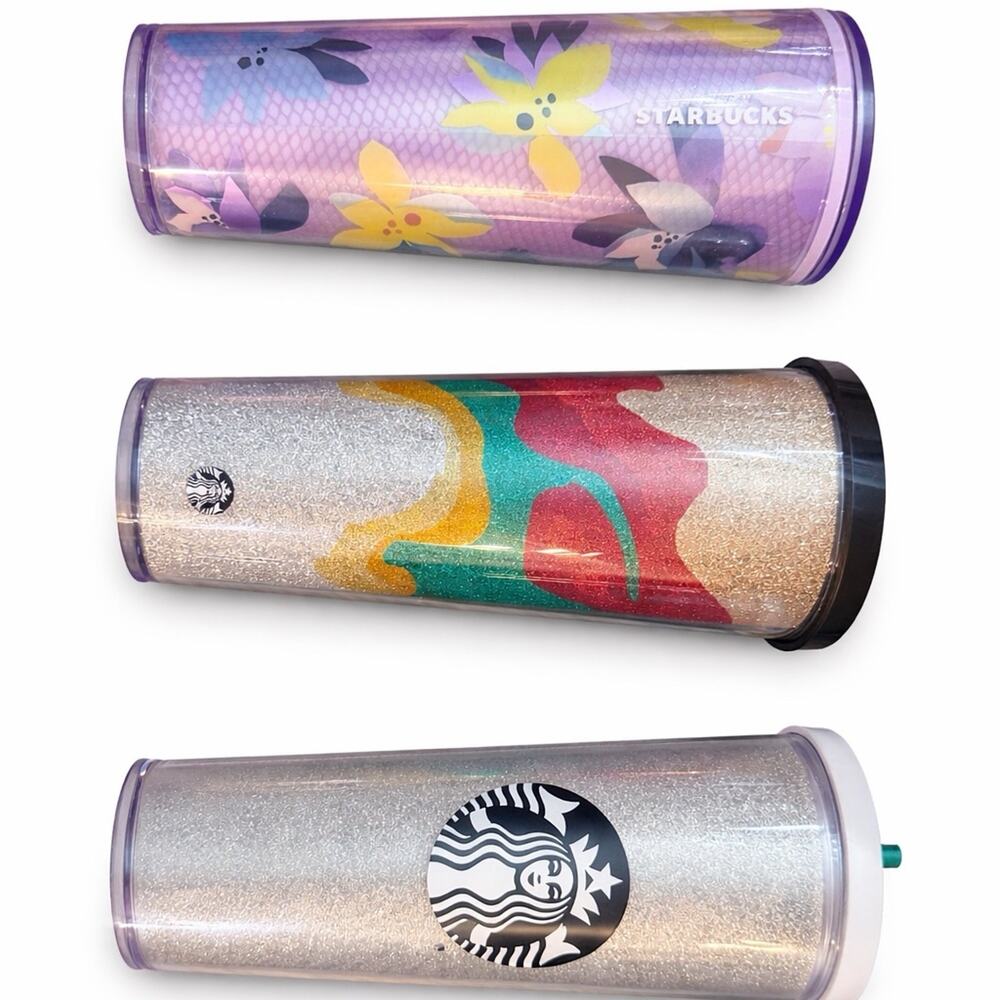Bundle of 3 Starbucks tumblers 24oz